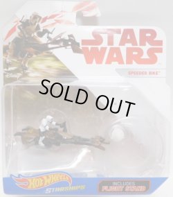 画像1: 2018 HW STAR WARS STARSHIP 【SPEEDER BIKE】　BROWN (2018 WHITE CARD)