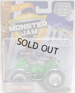 画像1: 2017 MONSTER JAM 25th SPECIAL HOLIDAY EDITION 【GRAVE DIGGER】 BLACK (予約不可）