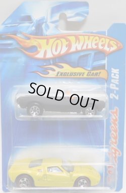 画像1: 2007 WALGREENS EXCLUSIVE 2PACK 【1967 CAMARO CONVERTIBLE】　FLAT BLACK (with FORD GT40)/5SP (CHOJIRO GRAPHIC'S)