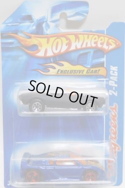 画像1: 2007 WALGREENS EXCLUSIVE 2PACK 【1967 CAMARO CONVERTIBLE】　FLAT BLACK (with ZENDER FACT 4)/5SP (CHOJIRO GRAPHIC'S)