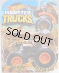 2018 HW MONSTER TRUCKS! 【TIGER SHARK】 ORANGE (includes COLLECTABLE WHEEL!)