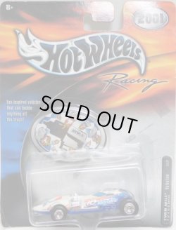 画像1: 2001 HOT WHEELS RACING 【#10 VALVOLINE TWIN MILL】 WHITE-BLUE/RR