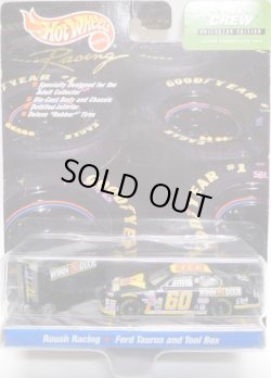 画像1: 2000 HOT WHEELS RACING PIT CREW 【#60 TEAM WINN DIXIE/FORD TAURUS and TOOL BOX】　BLACK/RR