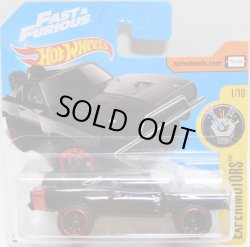 画像1: 【"FAST & FURIOUS" '70 DODGE CHARGER (OFF-ROAD)】 BLACK/OR6SP(インターナショナル・ショートカード) 