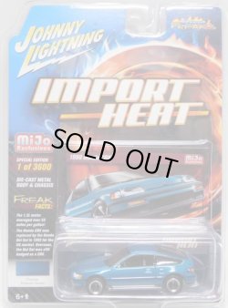 画像1: 2018 JOHNNY LIGHTNING - IMPORT HEAT  "MIJO EXCLUSIVE" 【1990 HONDA CRX】 C.T.GREEN/RR(予約不可）