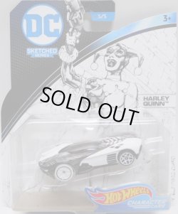 画像1: 2018 ENTERTAINMENT CHARACTERS "DC COMICS"【"SKETCHED" HARLEY QUINN】　WHITE-BLACK/5Y (予約不可）