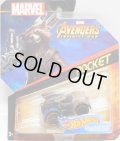 2018 HW MARVEL 【"AVENGERS INFINITY WAR" ROCKET】 BROWN/PR5(予約不可）