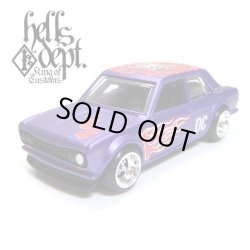 画像1: HELLS DEPT 2018 - 【"DARUMA" DATSUN 510 (カスタム完成品)】 FLAT PURPLE/RR （送料サービス適用外）