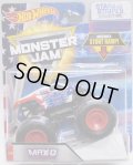 2018 MONSTER JAM includes STUNT RAMP! "STARS AND STRIPES" 【MAX-D】 WHITE-BLUE-RED (予約不可）