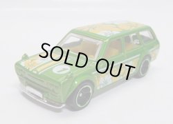 画像1: 2018 WALMART EXCLUSIVE MYSTERY SERIES2 【'71 DATSUN BLUEBIRD 510 WAGON】 FLAT GREEN/5SP (CHASE) (予約不可）