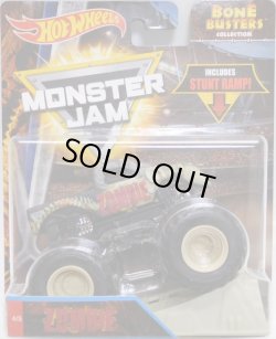 画像1: 2018 MONSTER JAM includes STUNT RAMP! "BONE BUSTERS" 【ZOMBIE】 FLAT BONE (予約不可）