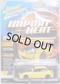 2018 JOHNNY LIGHTNING - IMPORT HEAT  "MIJO EXCLUSIVE" 【1998 HONDA CIVIC CUSTOM】YELLOW/RR