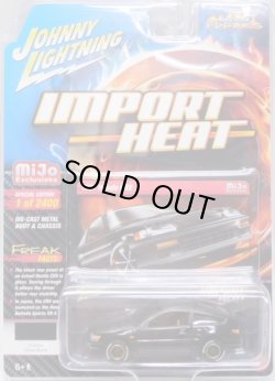 画像1: 2018 JOHNNY LIGHTNING - IMPORT HEAT  "MIJO EXCLUSIVE" 【1991 HONDA CRX】BLACK/RR