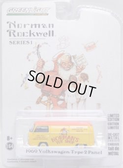 画像1: 2018 GREENLIGHT NORMAN ROCKWELL S1 【1969 VOLKSWAGEN TYPE 2 PANEL】 YELLOW/RR 