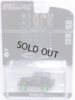 画像1: 2018 GREENLIGHT BLACK BANDIT SERIES20 【1976 JEEP CJ-7】 BLACK/RR(GREEN MACHINE)