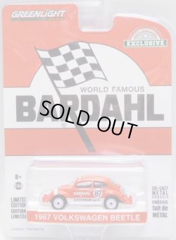 画像1: 2018 GREENLIGHT HOBBY EXCLUSIVE 【"BARDAHL" 1967 VOLKSWAGEN BEETLE】 RED/RR