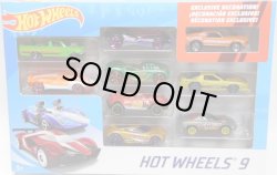 画像1: 2018 HOT WHEELS 9CAR GIFT PACK 【MUSTANG MACH 1】　ORANGE/5SP