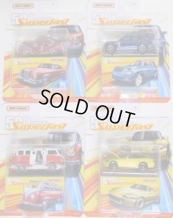 画像1: 2019 MATCHBOX SUPERFAST 50th ANNIVERSARY 【4種セット】'04 HONDA S-2000/'59 VOLKSWAGEN MICCROBUS/'62 MERCEDES-BENZ 220SE/'18RANGE ROVER LWB