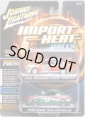 2018 JOHNNY LIGHTNING - 2PACK 【"IMPORT HEAT" 2004 MITSUBISHI LANCER EVOLUTION/2000 HONDA CIVIC HATCHBACK】 RED-GREEN/RR