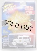 2019 JOHNNY LIGHTNING - "MIJO EXCLUSIVE" 【"警視庁" 1980 TOYOTA LAND CRUISER】WHITE/RR(WHITE  LIGHTNING)