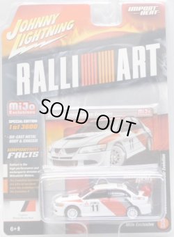 画像1: 2018 JOHNNY LIGHTNING "MIJO EXCLUSIVE" 【"RALLI ART" 2004 MITSUBISHI LANCER EVOLUTION】WHITE/RR