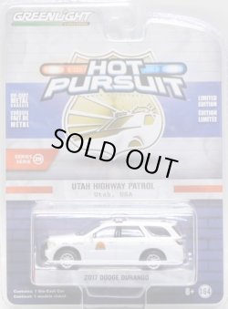 画像1: 2019 GREENLIGHT HOT PURSUIT S29 【2017 DODGE DURANGO】 WHITE/RR (UTAH HIGHWAY PATROL)