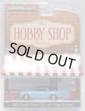 2019 GREENLIGHT THE HOBBY SHOP S5 【1967 CHEVROLET CAMARO SS with VINTAGE GAS PUMP】 LT.BLUE/RR