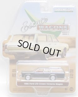 画像1: 2019 GREENLIGHT ESTATE WAGON S2 【1986 FORD LTD CROWN VICTORIA WAGON】 BLACK/RR 