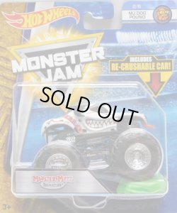 画像1: 2018 MONSTER JAM includes RE-CRUSHABLE CAR! 【MONSTER MUTT DALMATIAN】 WHITE (MJ DOG POUND)