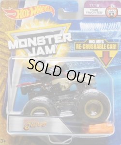 画像1: 2018 MONSTER JAM includes RE-CRUSHABLE CAR! 【PIRATE'S CURSE】 BLACK-TAN (TOUR FAVORITES)