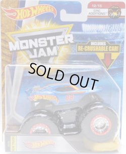 画像1: 2018 MONSTER JAM includes RE-CRUSHABLE CAR! 【TEAM HOT WHEELS】 RACE TEAM BLUE (EPIC ADDITIONS)(2018 NEW TRUCK!)