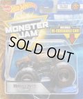 2018 MONSTER JAM includes RE-CRUSHABLE CAR! 【MONSTER MUTT JUNKYARD DOG】 FLAT BROWN (MJ DOG POUND)