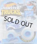 2019 HW MONSTER TRUCKS! "BLIZZARD BASHERS"【HOT WHEELS DELIVERY (DAIRY DELIVERY)】 MET.BLUE (includes COLLECTABLE FLAGL!)