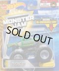 2018 MONSTER JAM includes RE-CRUSHABLE CAR! 【AVENGER】 GREEN (EPIC ADDITIONS)(2018 NEW LOOK!)
