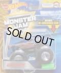 2018 MONSTER JAM includes RE-CRUSHABLE CAR! 【KING KRUNCH】 BLUE (FLASH BACK)