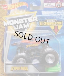 画像1: 2018 MONSTER JAM includes RE-CRUSHABLE CAR! 【SPIDER-MAN】 RED (TOUR FAVORITES)