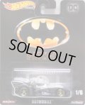 2019 RETRO ENTERTAINMENT 【"1989 BATMAN" BATMOBILE】 FLAT BLACK/RR