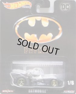 画像1: 2019 RETRO ENTERTAINMENT 【"1989 BATMAN" BATMOBILE】 FLAT BLACK/RR