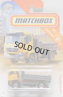 画像1: 2019 【MAN TGS DUMP TRUCK】 YELLOW-DK.GRAY