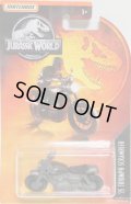 2019 MATCHBOX "JURASSIC WORLD"  【'15 TRIUMPH SCRAMBLER】 DL.BROWN (予約不可）