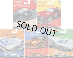 画像1: 2019 HW CAR CULTURE 【Cアソート SILHOUETTES (5種セット）】 NISSAN SKYLINE SILHOUETTE/RWB PORSCHE 930/'78 PORSCHE 935-78/'76 GREENWOOD CORVETTE/'76 CHEVY MONZA