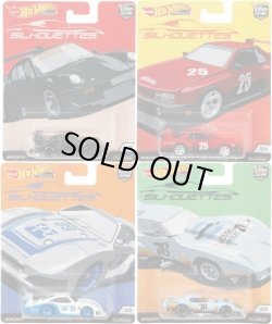 画像1: 2019 HW CAR CULTURE 【Cアソート SILHOUETTES ('76 CHEVY MONZAを除く4種セット）】 NISSAN SKYLINE SILHOUETTE/RWB PORSCHE 930/'78 PORSCHE 935-78/'76 GREENWOOD CORVETTE