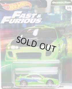 画像1: 2019 HW PREMIUM  FAST & FURIOUS "ORIGINAL FAST"【'95 MITSUBISHI ECLIPSE】 LT.GREEN/RR