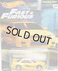 2019 HW PREMIUM  FAST & FURIOUS "ORIGINAL FAST"【NISSAN SKYLINE GT-R (BCNR33)】 YELLOW/RR