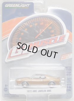 画像1: 2019 GREENLIGHT GL MUSCLE S21 【1972 AMC JAVELIN AMX】 DK.GOLD/RR 