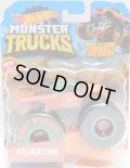 2019 HW MONSTER TRUCKS! 【SRIRACHA】 RED-GREEN (includes CONNECT AND CRASH CAR)
