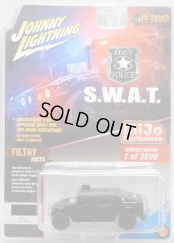 画像1: 2019 JOHNNY LIGHTNING "MIJO EXCLUSIVE" 【"S.W.A.T." PILICE SWAT HUMVEE】BLACK/RR(予約不可）