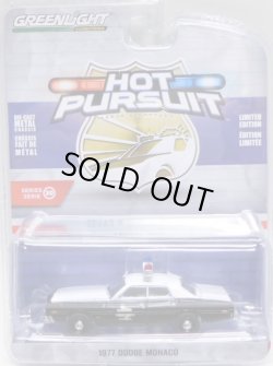 画像1: 2019 GREENLIGHT HOT PURSUIT S30 【1977 DODGE MONACO】 BLACK-WHITE/RR (TEXAS HIGHWAY PATROL)