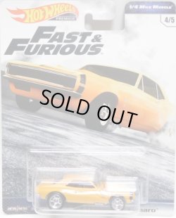 画像1: 2019 HW PREMIUM  FAST & FURIOUS 【'67 CHEVROLET CAMARO】ORANGE/RR (予約不可）