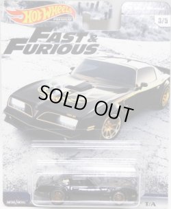 画像1: 2019 HW PREMIUM  FAST & FURIOUS 【'77 PONTIAC FIREBIRD T/A】BLACK/RR (予約不可）